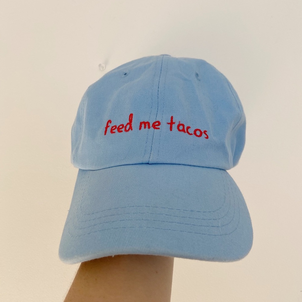Feed me tacos hat